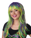 Mardi Gras Party Girl Wig