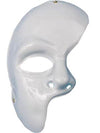 White Half Mask