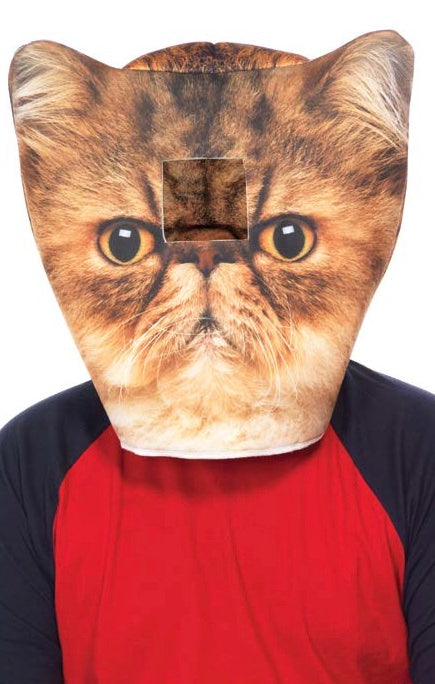Foam Angry Cat Mask