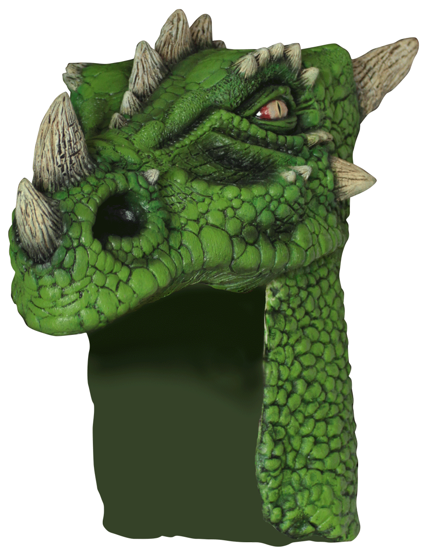 Dragon Helmet Green