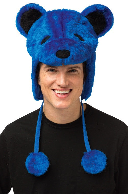 Grateful Dead Bear Hat Blue