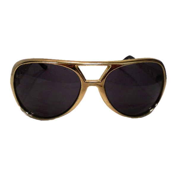 Rock N' Roll Glasses Gold