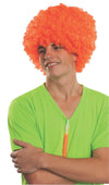 Afro Wig Neon Orange