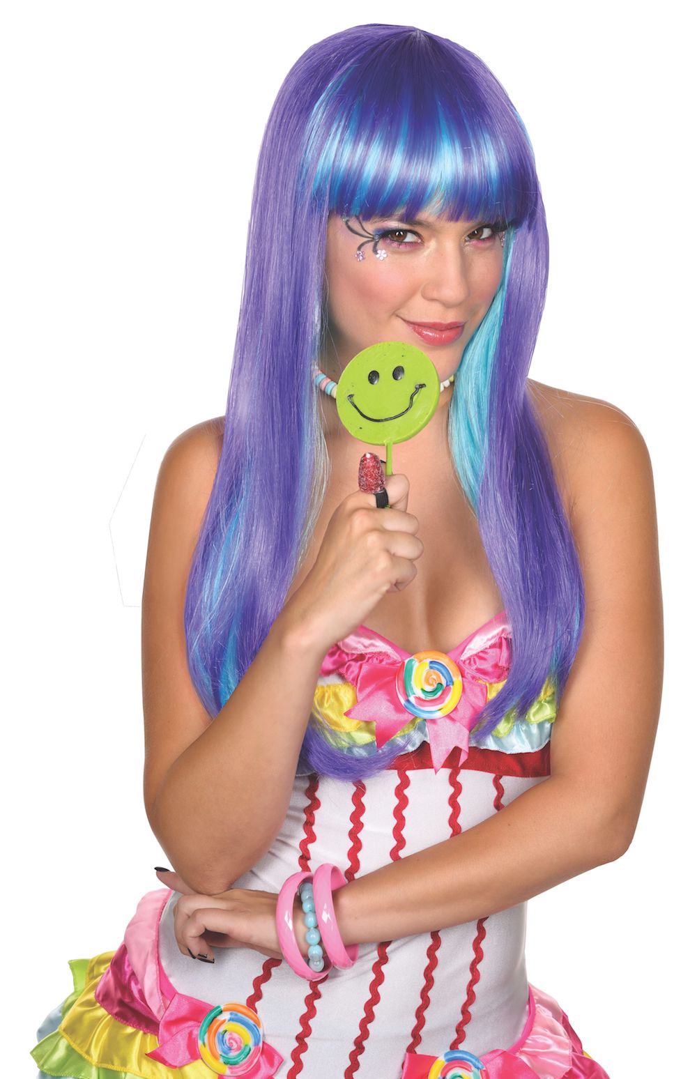 Candy Babe Purple Wig