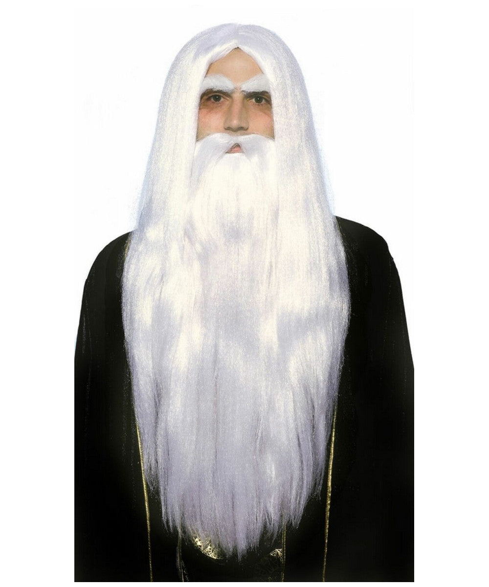 Merlin Wig and Beard Set