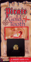 Pirate Gold Tooth with Skull