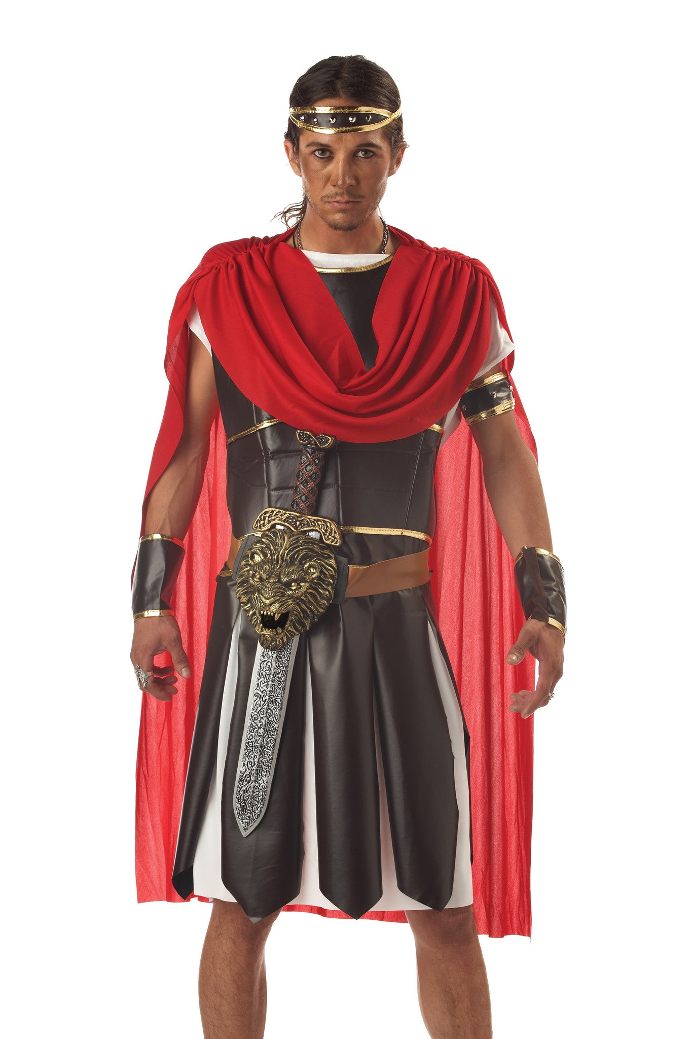 Roman Sword with Gold Lion Sheath