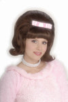 50's Bouffant Wig Brown
