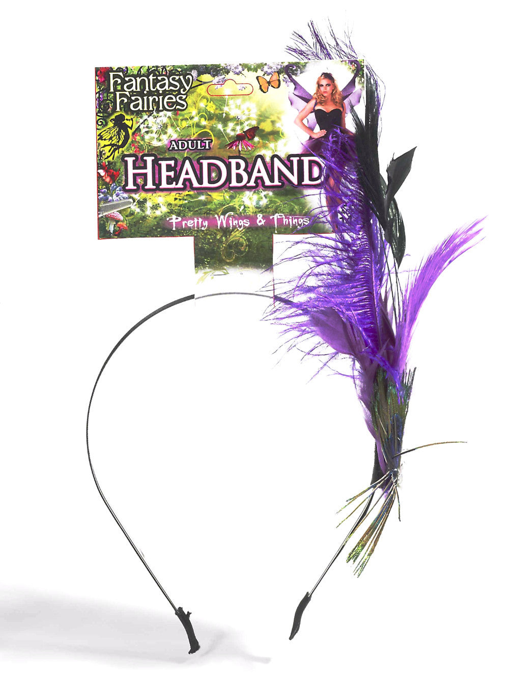 Fantasy Fairies Peacock Headband