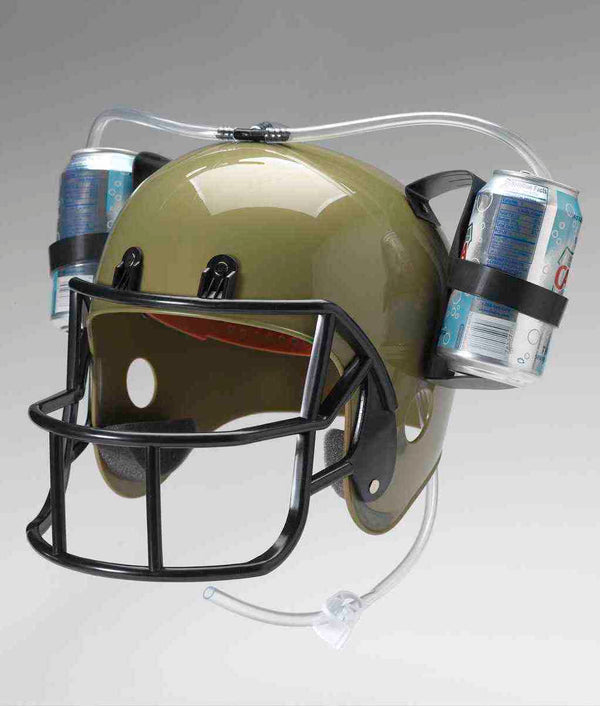 black football drinking helmet Football Drinking Helmet - Gold