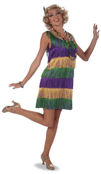 Mardi Gras Frisky Flapper