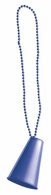 33" Megaphone Beads Blue
