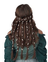 Halo Braids Brunette