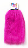 Club Candy Fur Leg Covers Pink