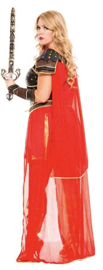 Dark Greek Warrior Plus Size