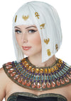 Hair-O-Glyphics Egyptian Wig White