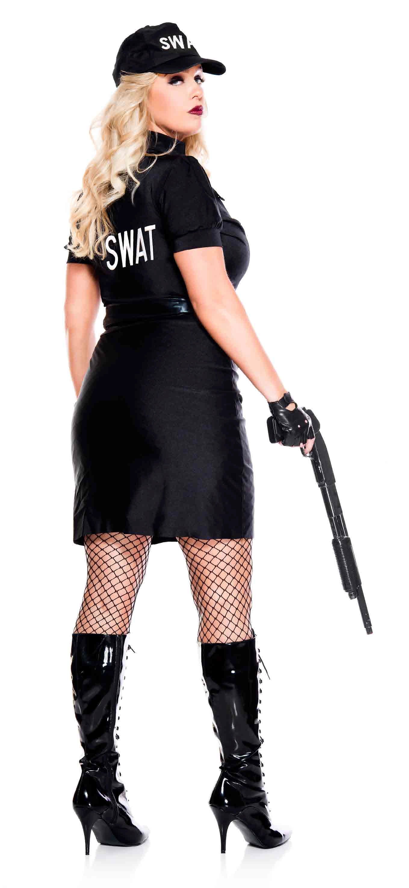 Swat Agent Plus Size