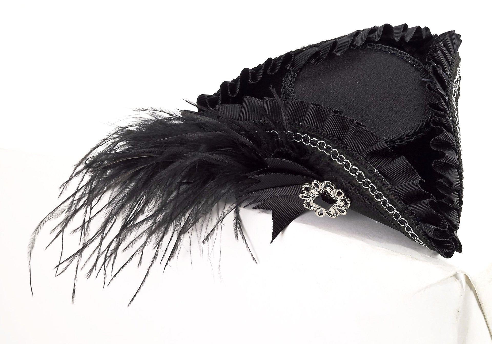 Mini Tricorner Hat Black