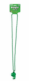 Beads with Whistle Green