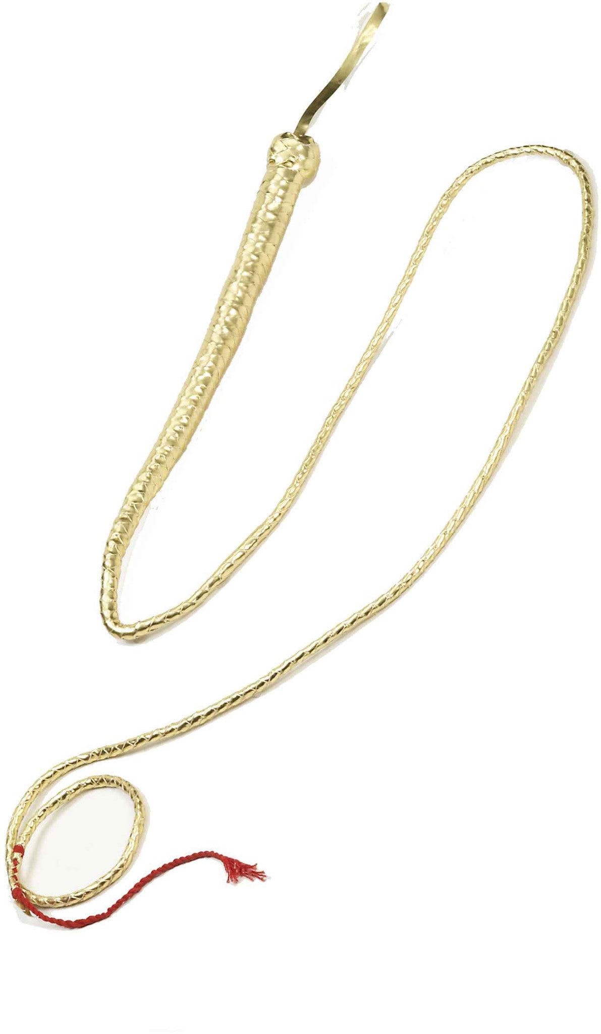 6" Whip Metallic Gold