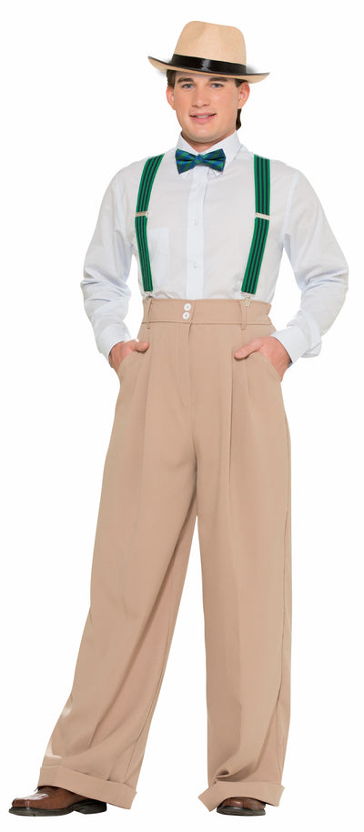 Roaring 20's Striped Suspenders