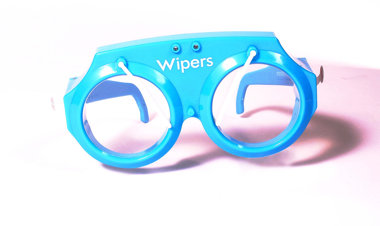 Wiper Glasses with Flashing Light Blue
