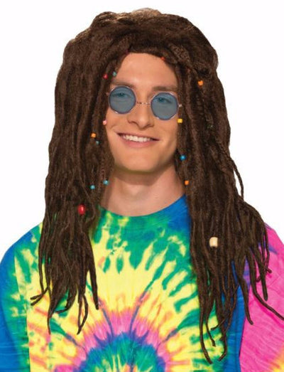 Hippie Dreads Wig Brown