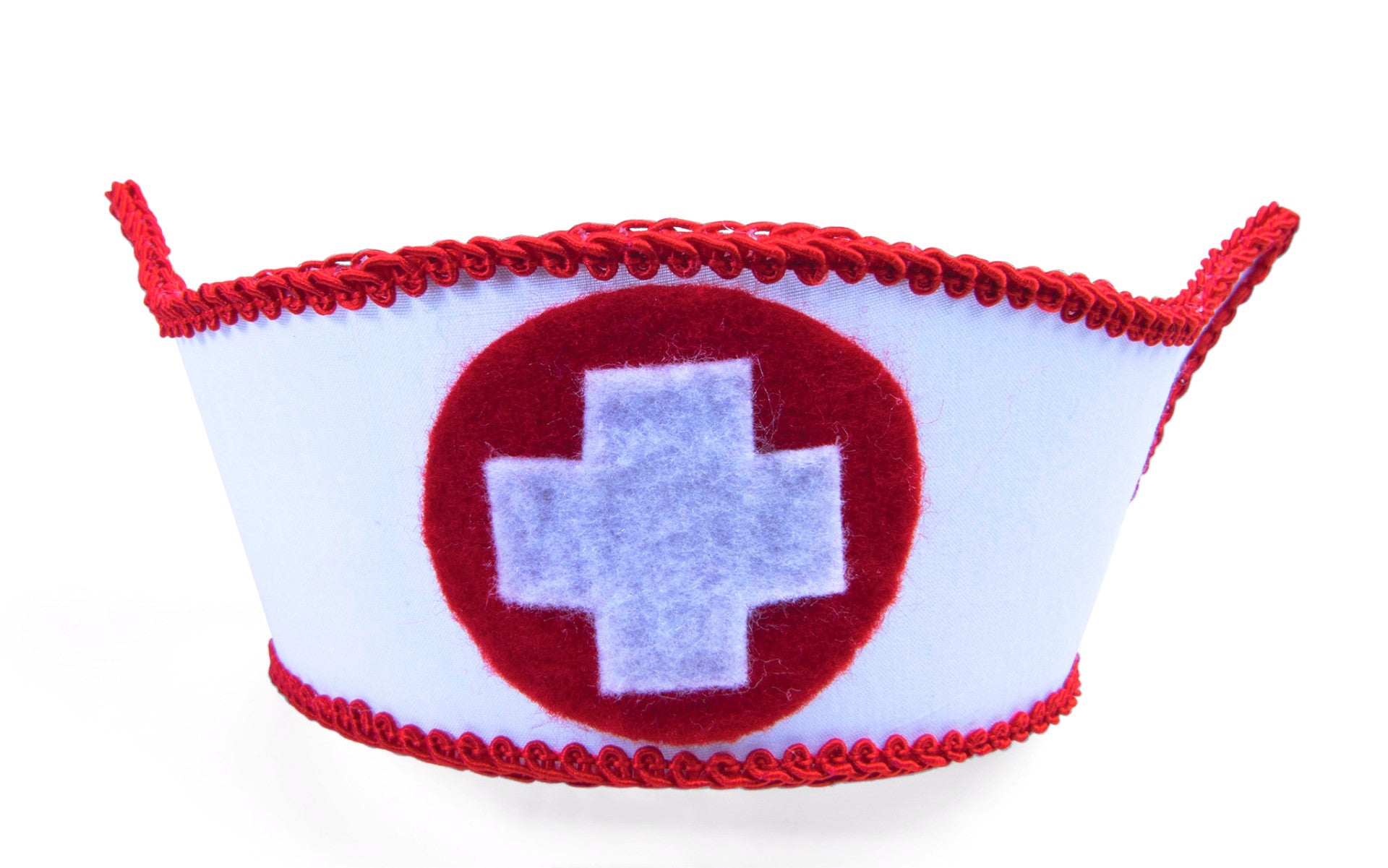 Mini Nurse Hat with Hairclips