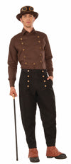 Steampunk Brown Shirt
