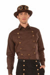 Steampunk Brown Shirt
