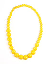 Yellow Big Pearls Necklace
