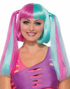 Cotton Candy Pigtail Wig