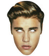 Justin Bieber Paper Mask