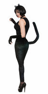 Black Cat Leggings with Tail