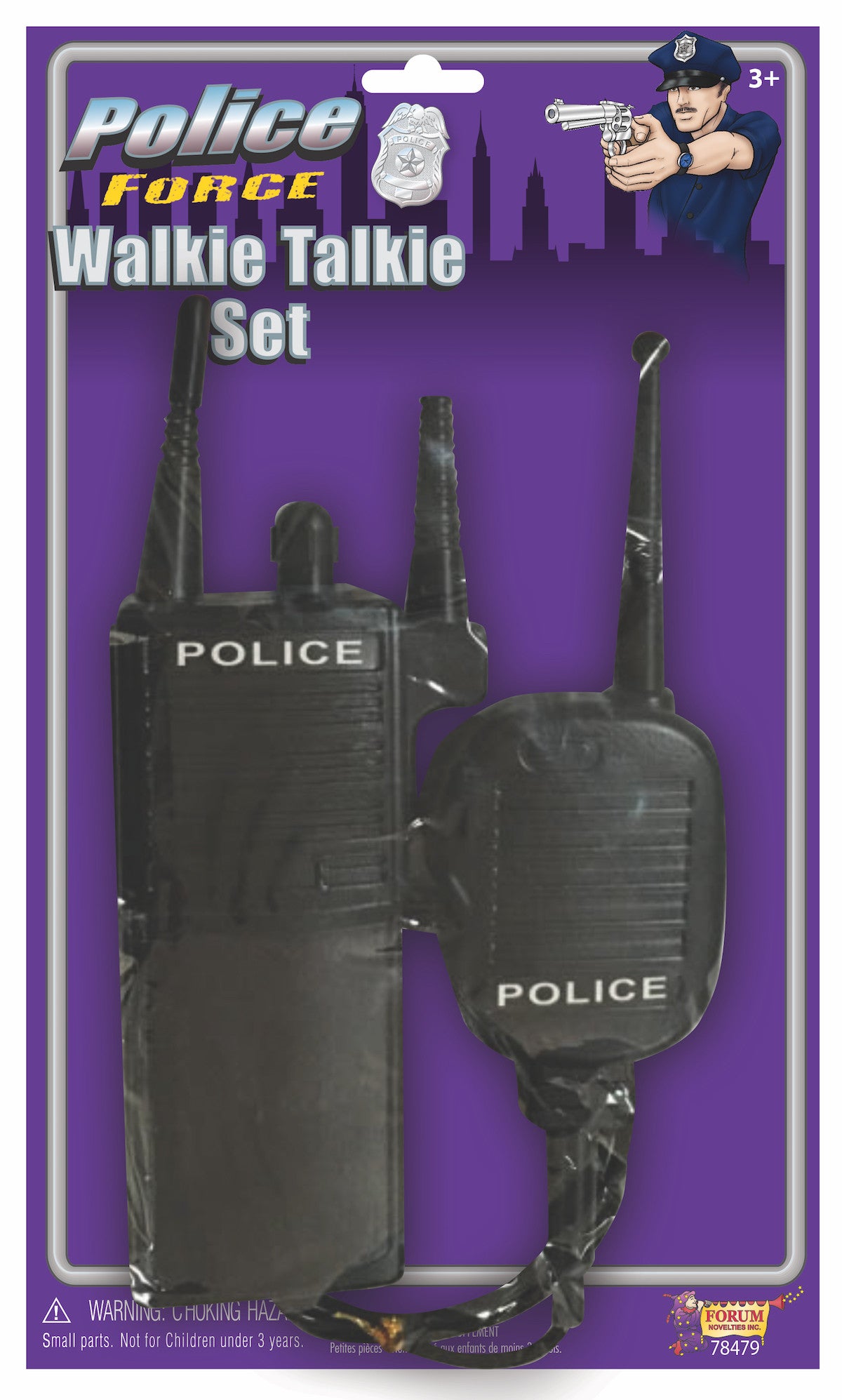 Police Walkie Talkie Set
