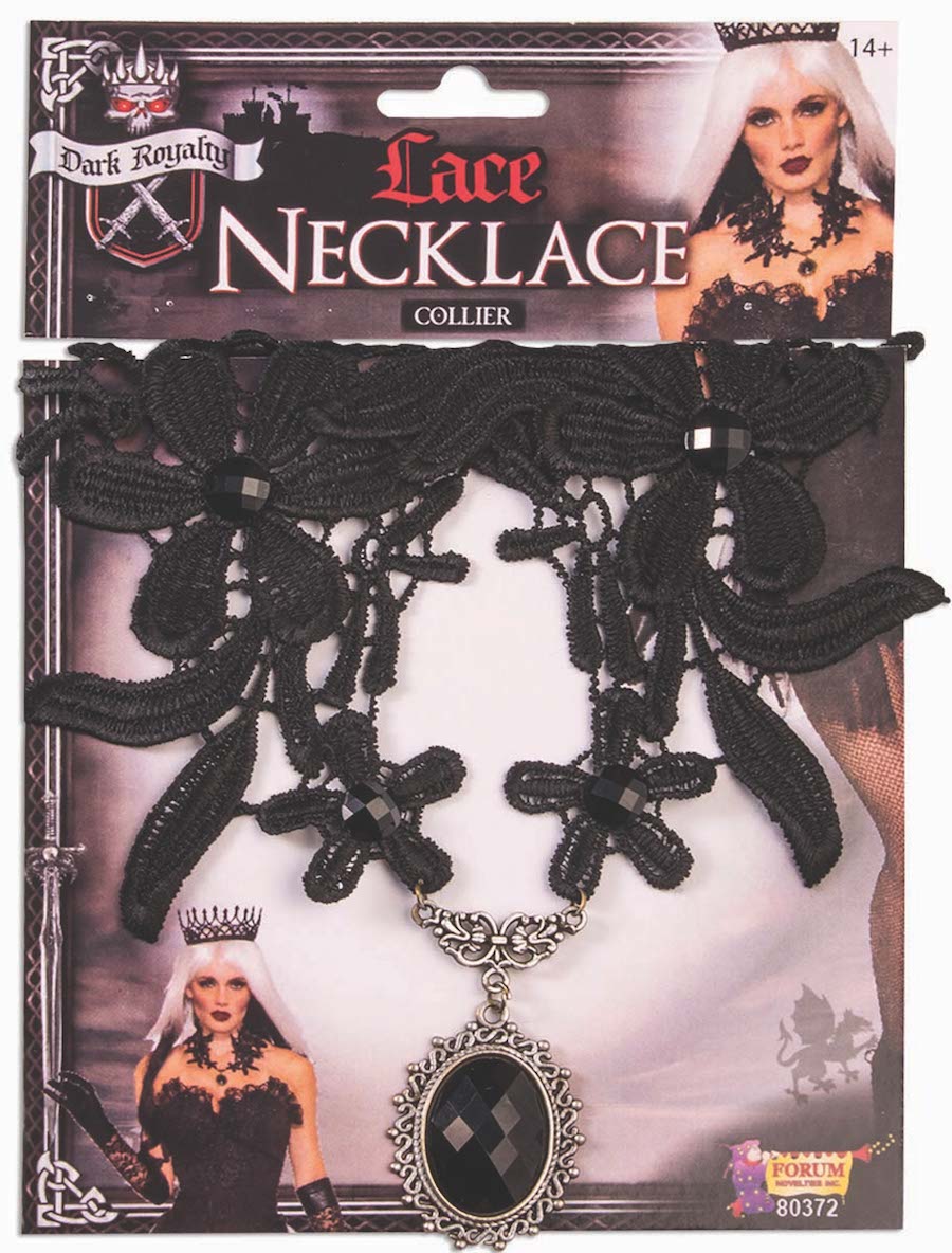 Dark Royalty Lace Necklace