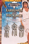 Western Earrings / Necklace Set