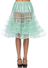 Knee Length Petticoat Skirt