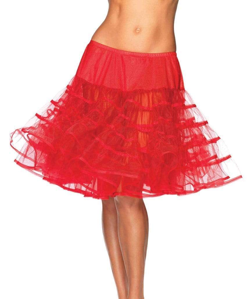 Knee Length Petticoat Skirt