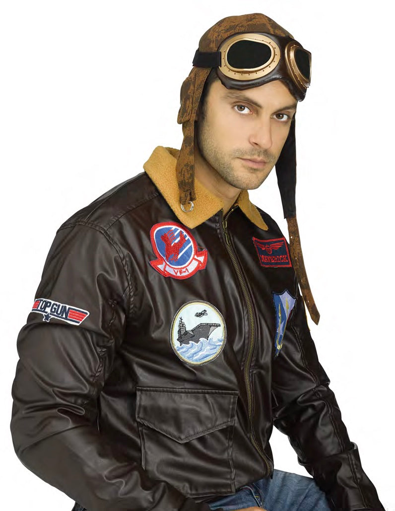 Aviator Cap with Goggles