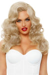 Bombshell Long Curly Wig Blonde