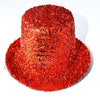 Mini Glitter Top Hat Red