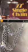 27" Single Chain Silver