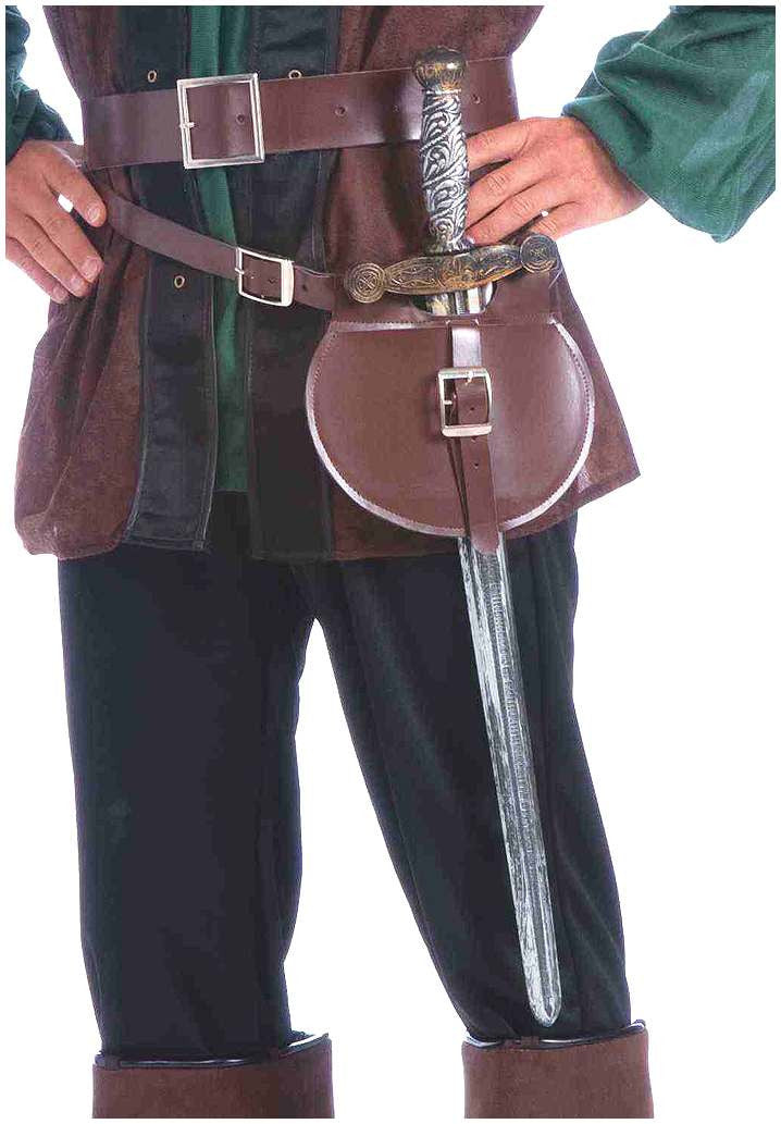 Medieval Double Wrap Belt & Sword