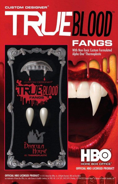 True Blood Fangs Clamshell - Mystique Costumes