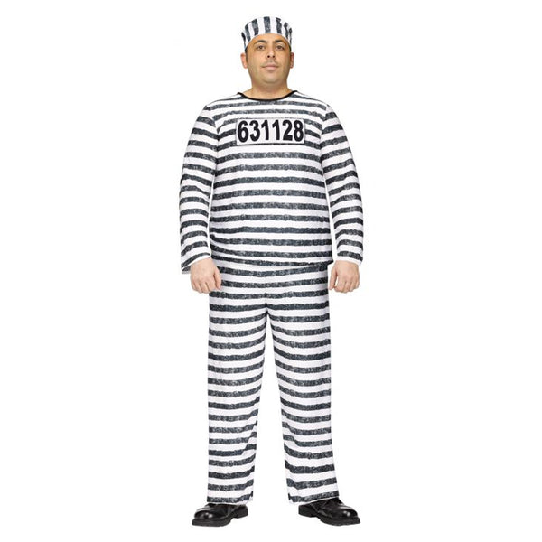 Jailbird Plus Size - Mystique Costumes