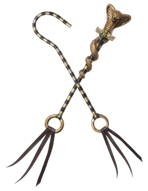 Egyptian Cobra/Pharaoh Scepter Set