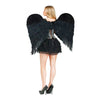 Black Feather Angel Wings