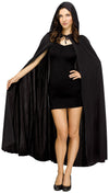 Black 68"Cape W/Hood