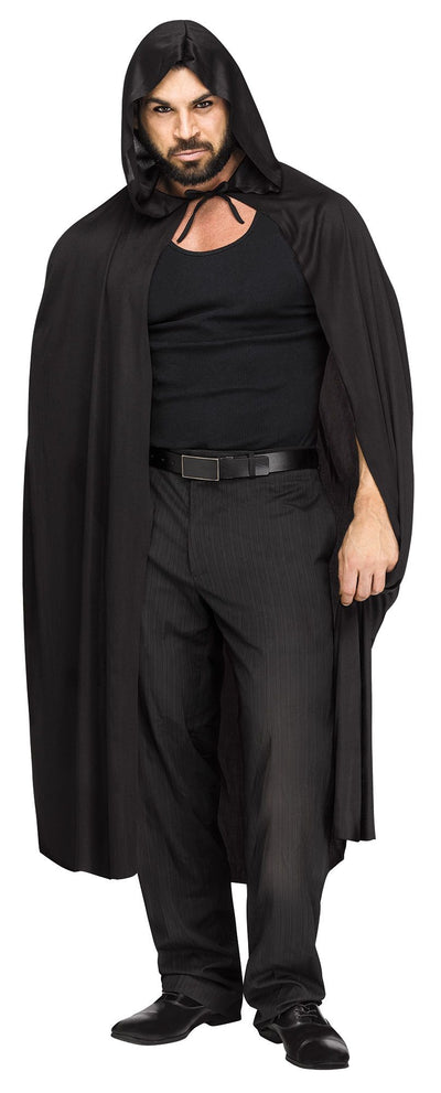 Black 68"Cape W/Hood